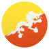 🇧🇹 flag: Bhutan display on JoyPixels